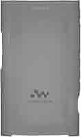 ソニー SONY ウォークマン純正 シリコンケース CKM-NWA50 : NW-A50シリーズ用 ムーンリットブルー CKM-NWA50 L 本体保護と画面保護、両方出来てなんだかオトク？A50シリーズ用